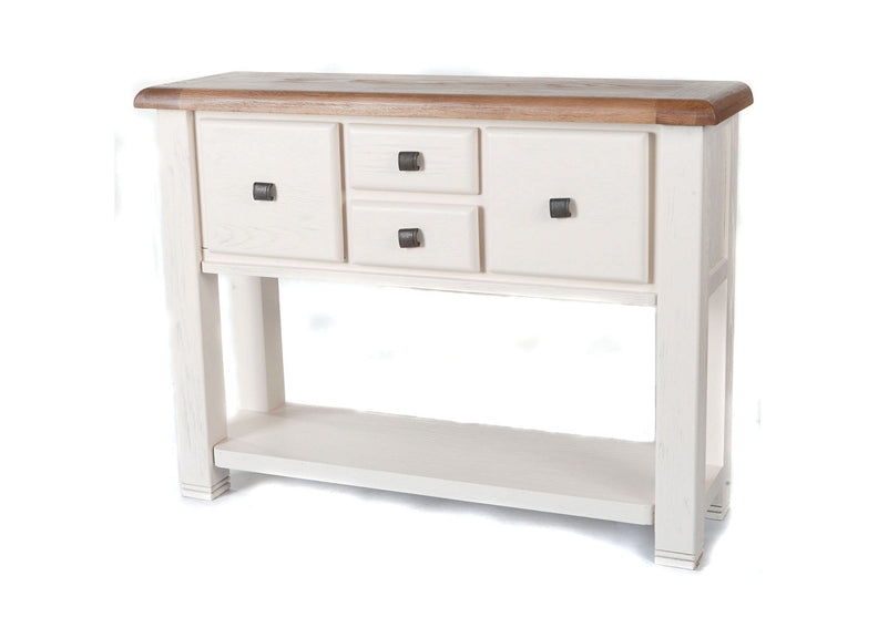 Danube White Hall Table