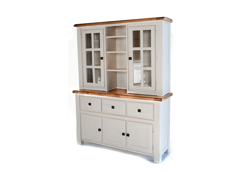 Danube Large White Buffet & Hutch
