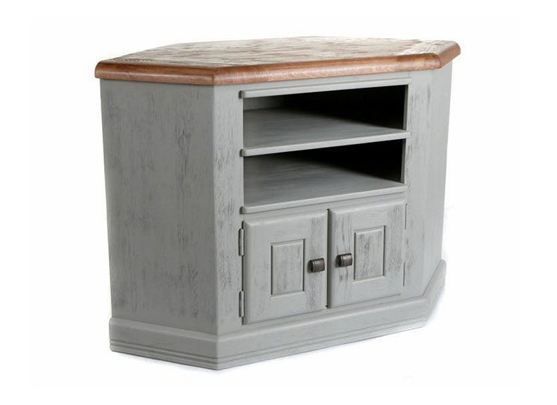 Danube Grey Corner TV stand