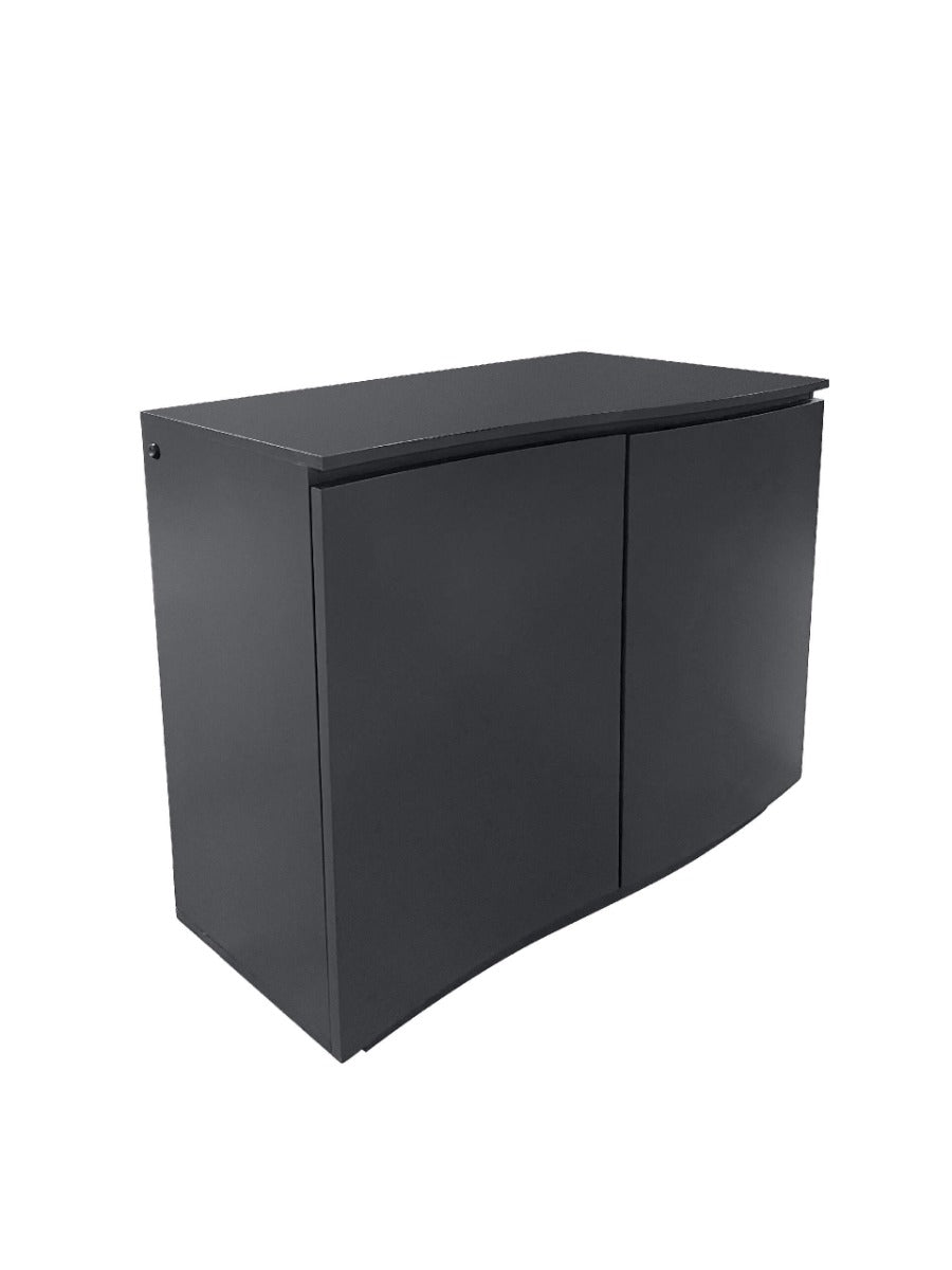 Daiva Sideboard 2 Door - Charcoal Matt with LED