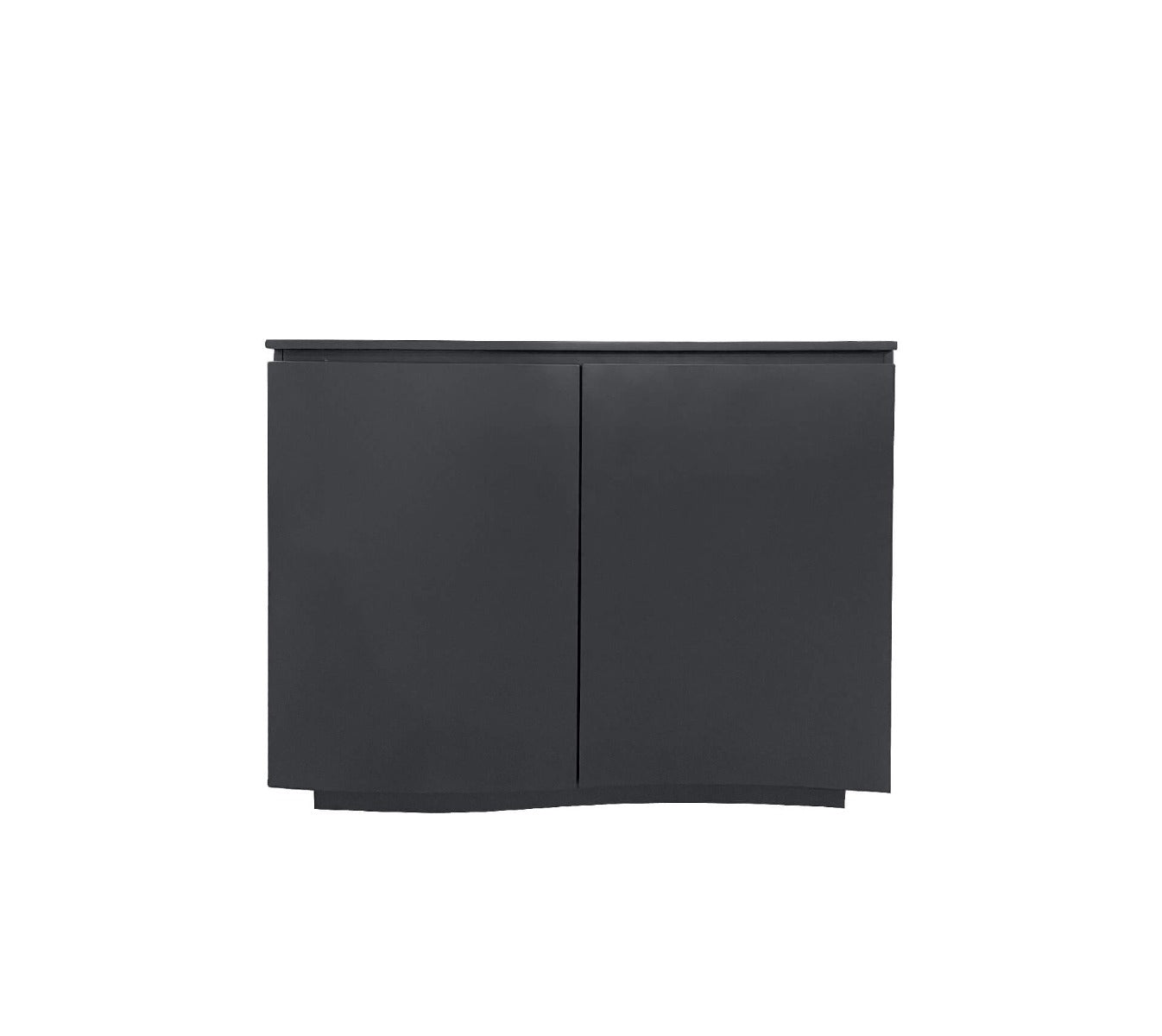 Daiva Sideboard 2 Door - Charcoal Matt with LED