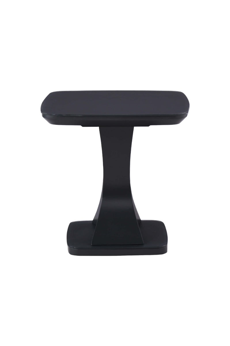 Daiva Lamp Table - Charcoal