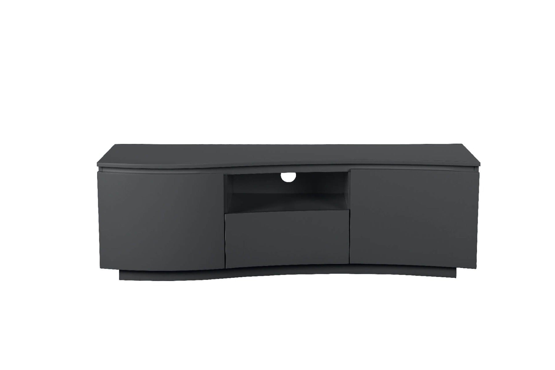 Daiva TV Cabinet Charcoal - W/Led Light