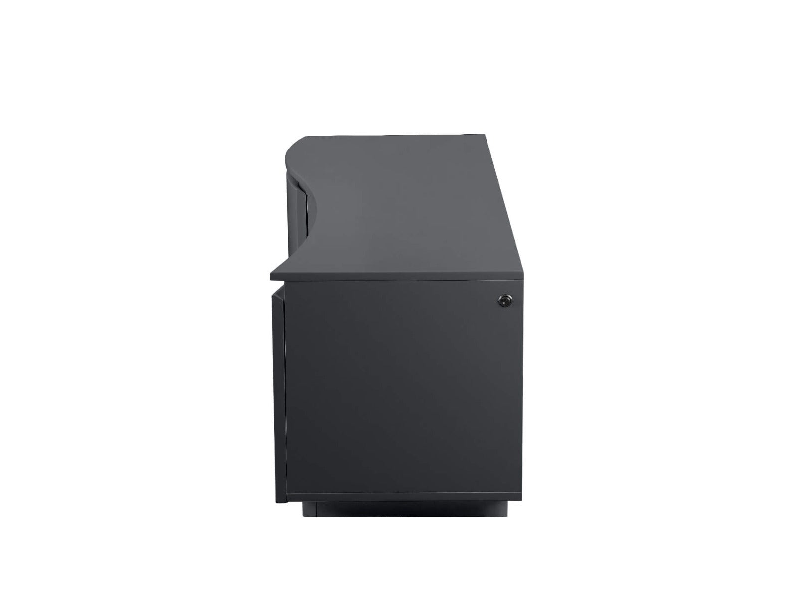 Daiva TV Cabinet Charcoal - W/Led Light