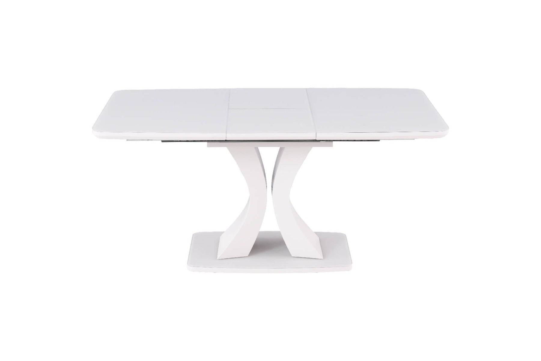 Daiva Extending Dining Tables – Contemporary Tempered Glass Design