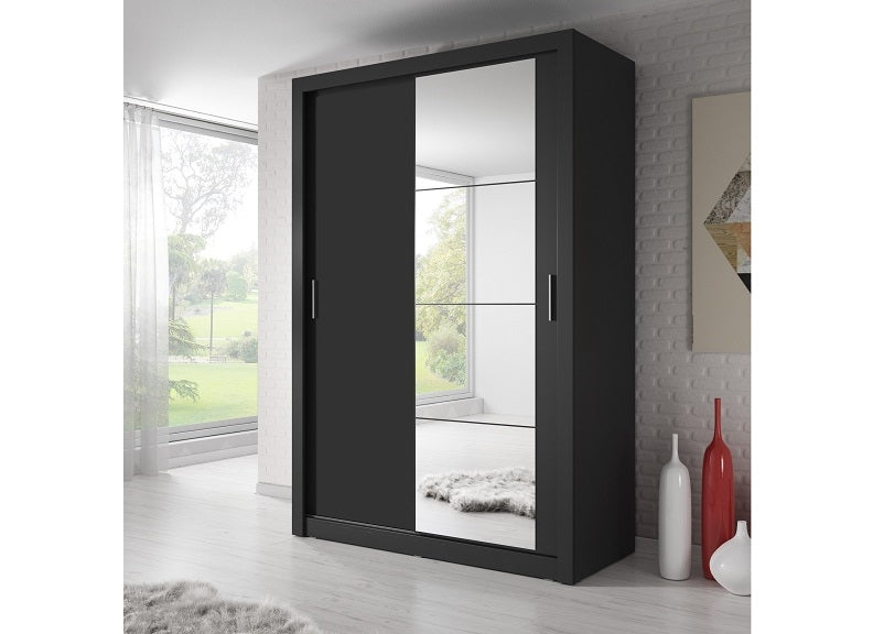 Denmark 1.5 m Mirror Door Sliderobes (Pre-order)