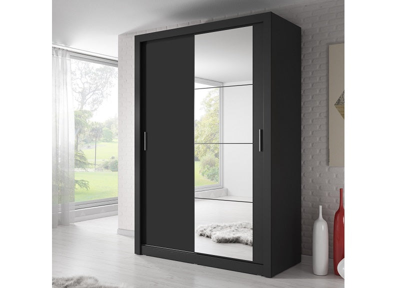 Denmark 1.2m Mirror Door Sliderobes (Pre-order)