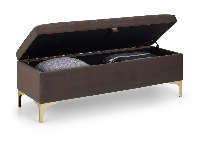 Deco Blanket Box - open