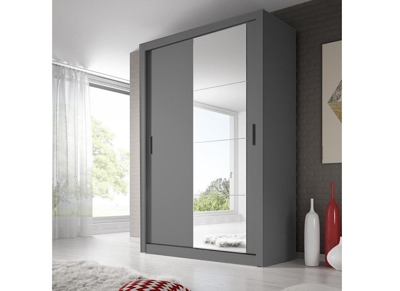 Denmark 1.5 m Mirror Door Sliderobes (Pre-order)