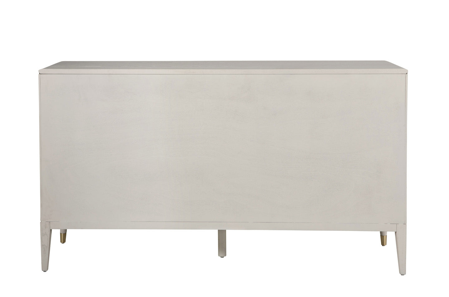 Diletta 7-Drawer Dressing Chest with Ribbed Top - Stone Finish