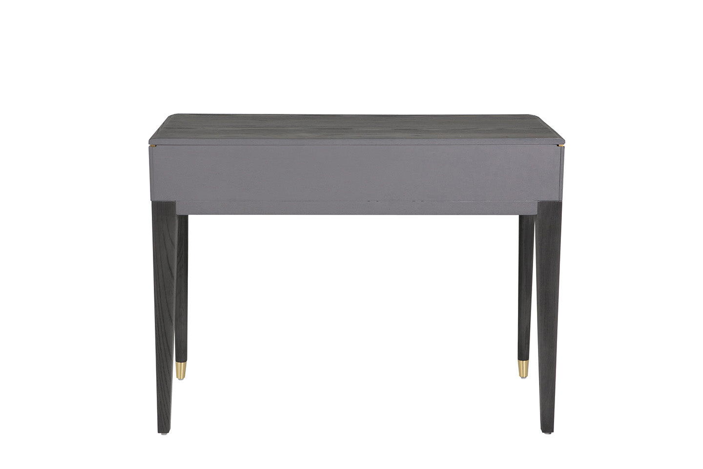 Diletta Dressing Table 2 Drawer - Ebony (Pre-order for October delivery)