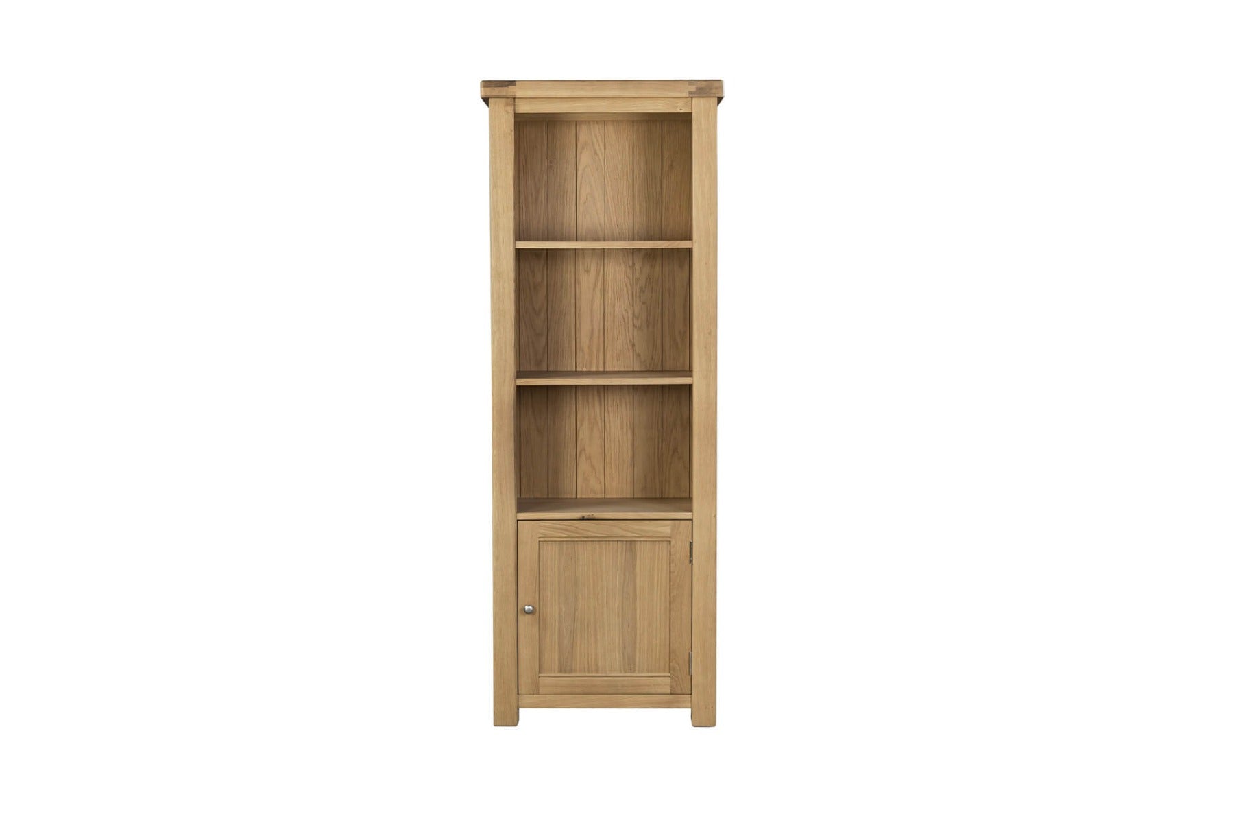 Delaney Tall Bookcase – Classic Oak Storage | Free Delivery