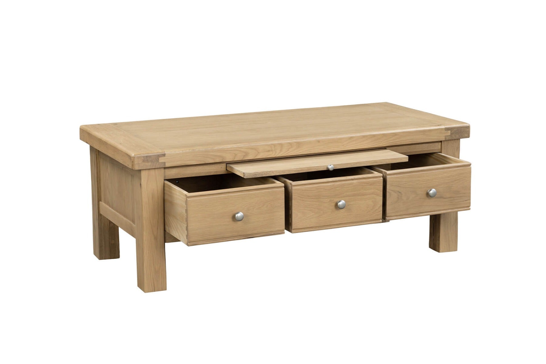 Delaney Coffee Table in Oak – Classic Design with Storage | Free Delivery