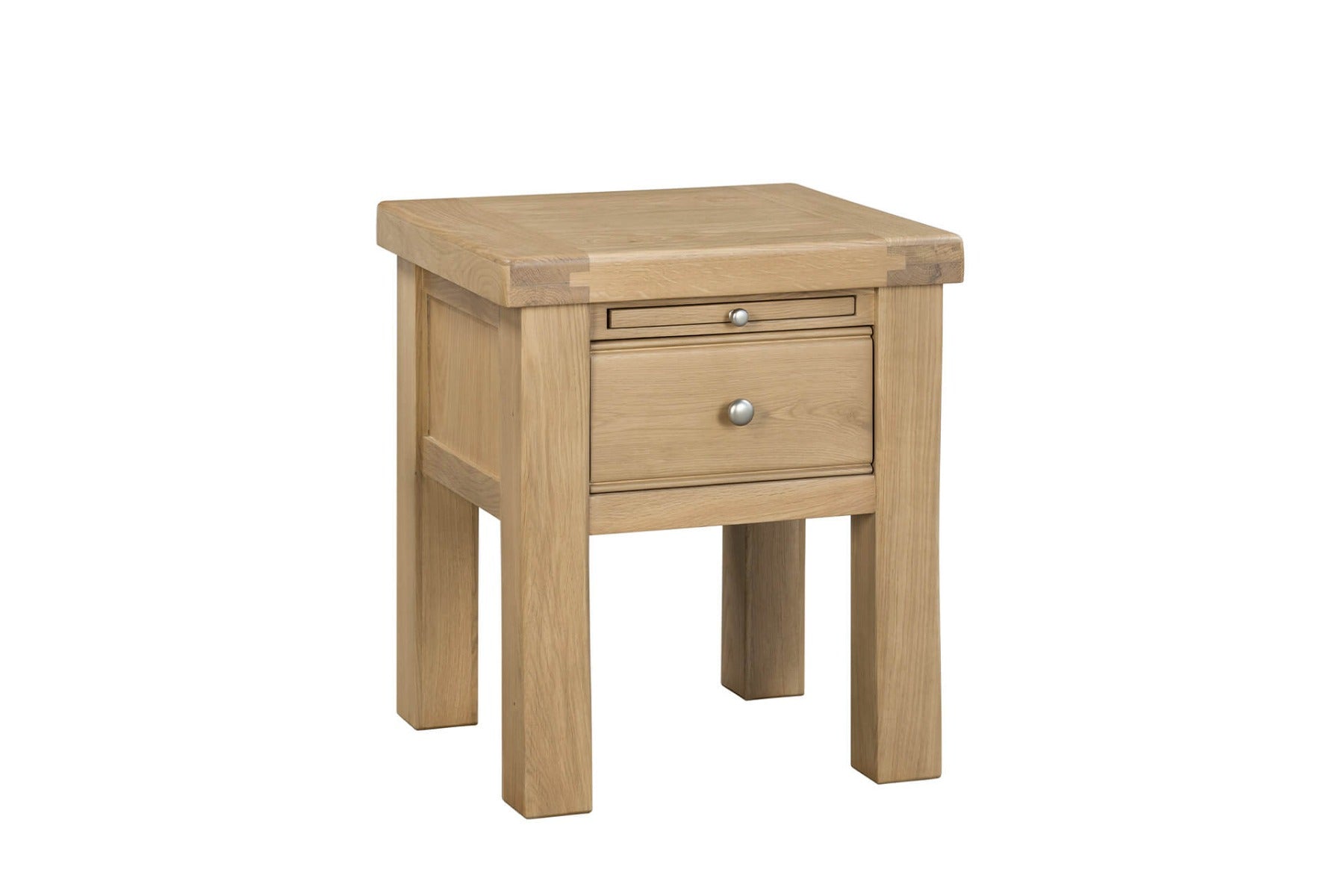 Delaney Lamp Table in Oak – Classic Wooden Side Table | Free Delivery