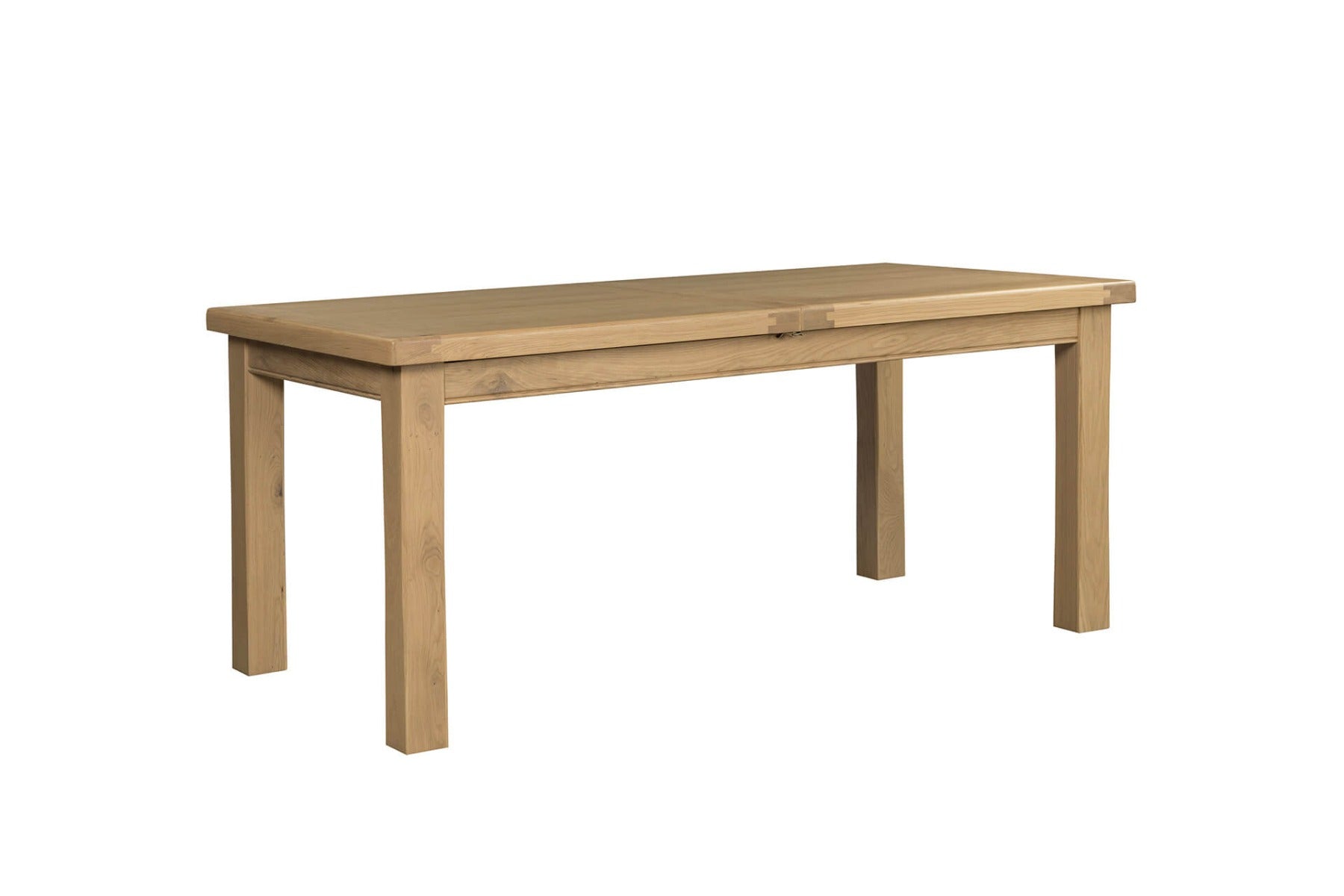 Delaney 1200/1650 Extending Dining Table in Oak – Classic Wooden Extendable Table | Free Delivery