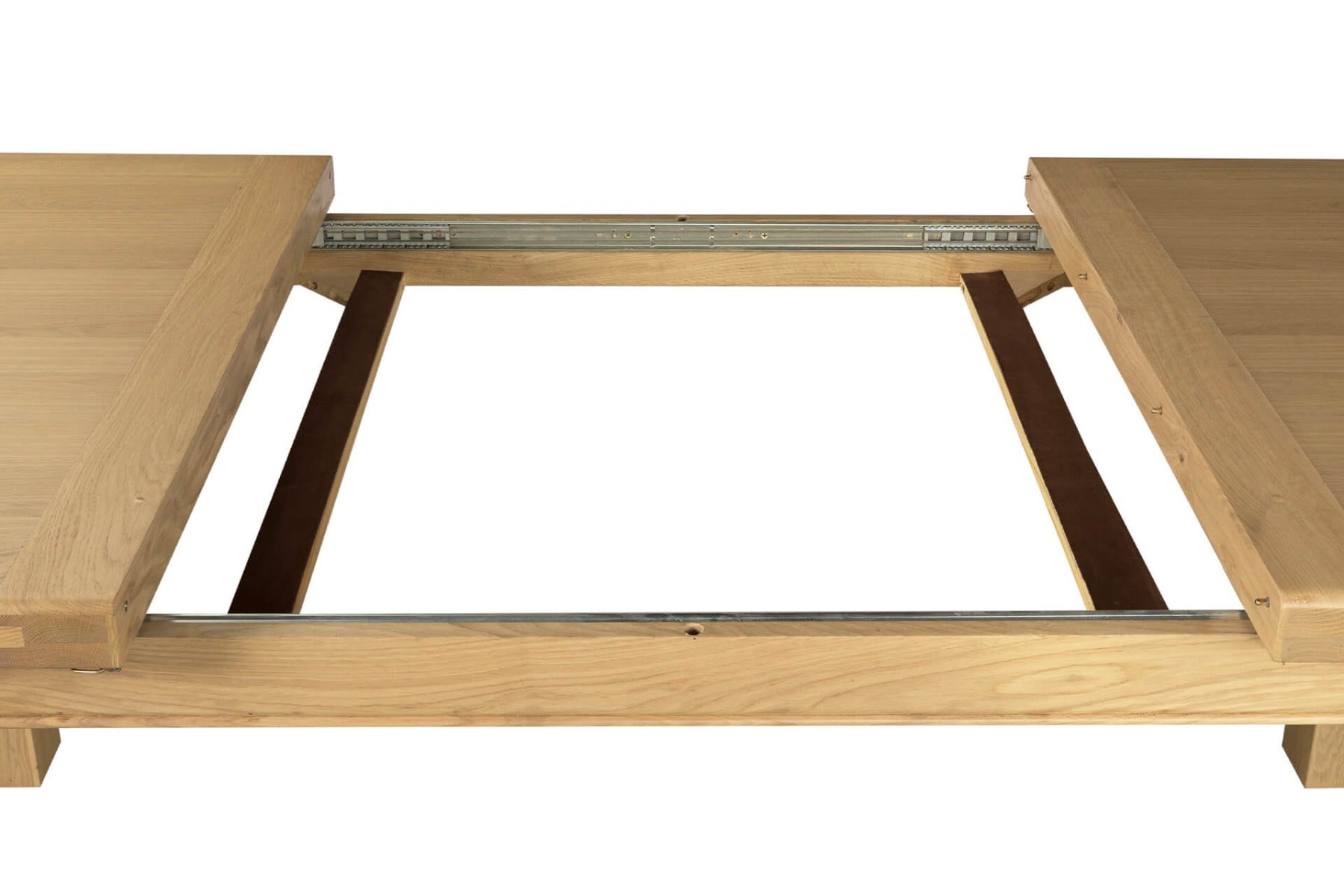 Delaney 1200/1650 Extending Dining Table in Oak – Classic Wooden Extendable Table | Free Delivery