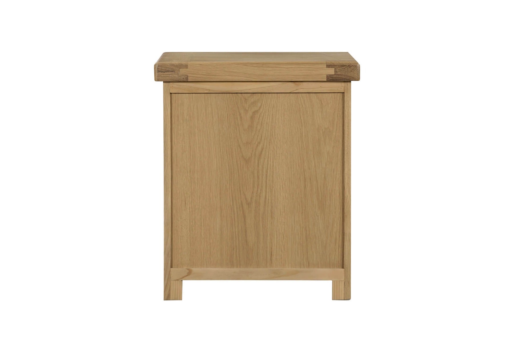 Delaney Bedside Table in Oak – Classic 3-Drawer Nightstand | Free Delivery