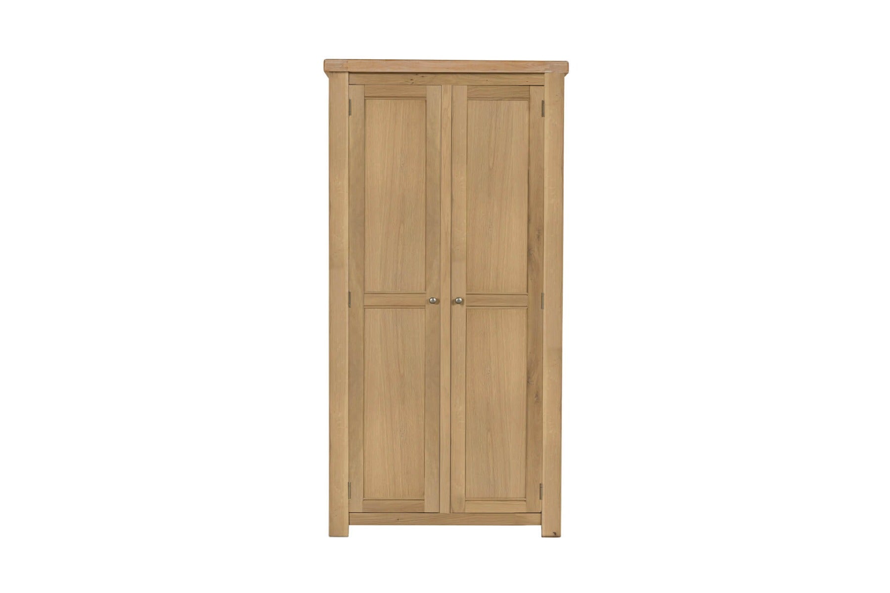 Delaney 2-Door Wardrobe in Oak – Classic Storage Solution | Free Delivery (Pre-order for August delivery)
