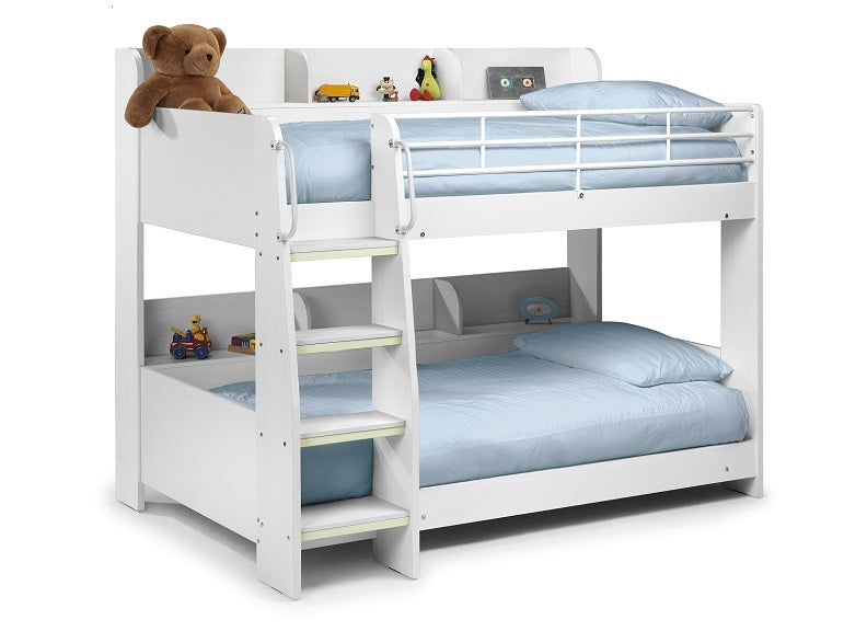 Domino White Bunk Bed