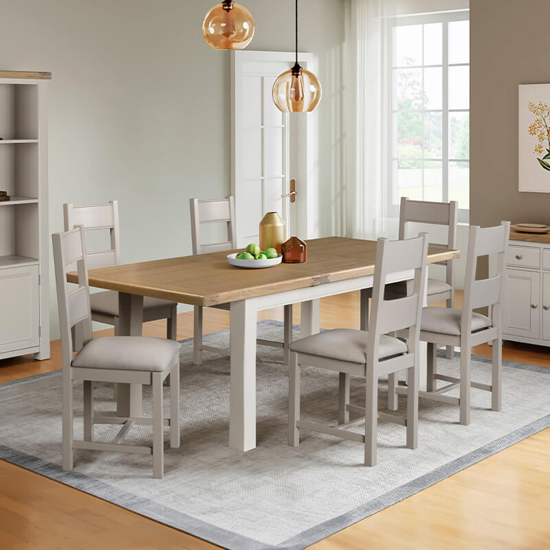 Doune 1400/1800 Extending Dining Table