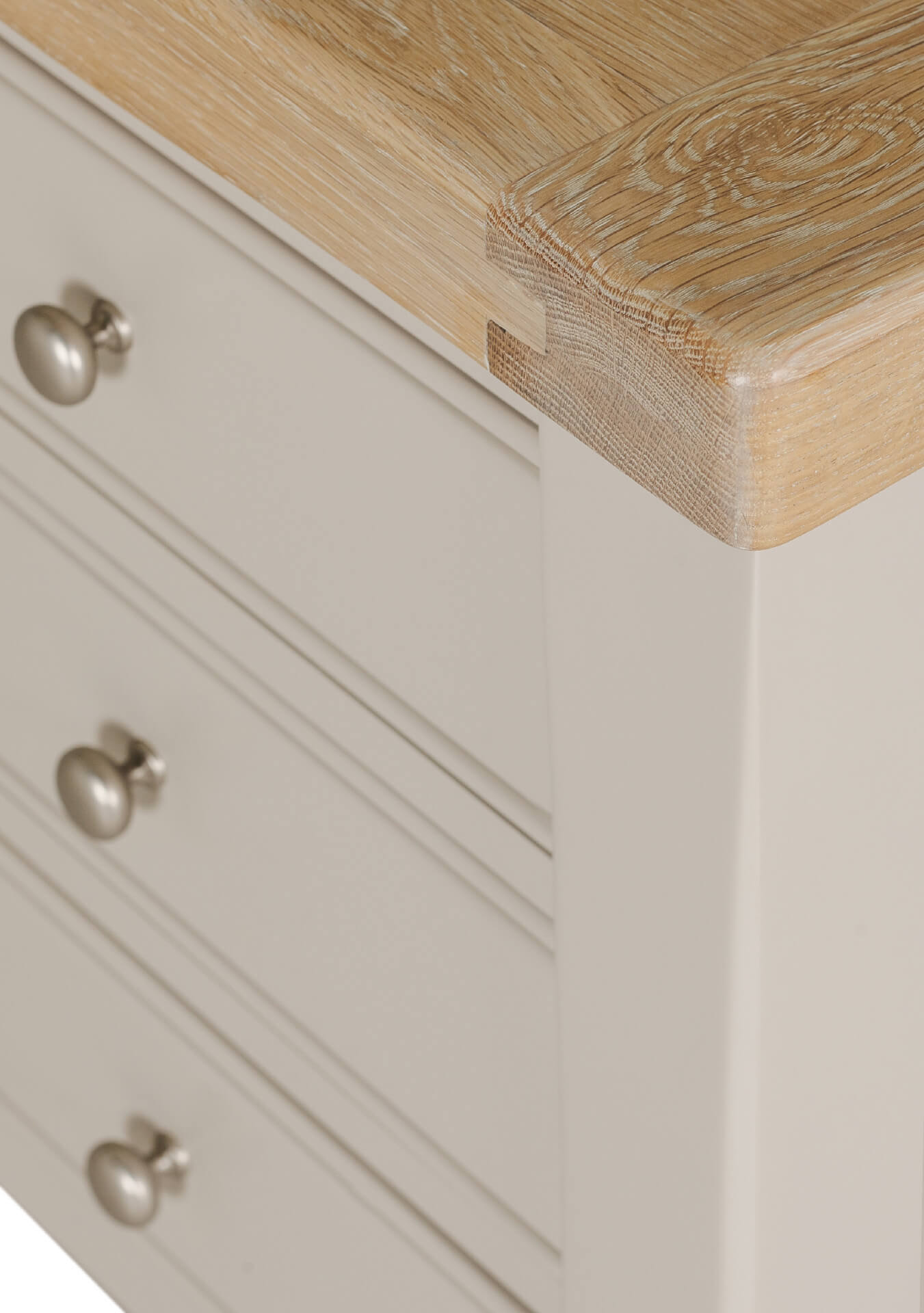 Doune 3 Drawer Bedside Table
