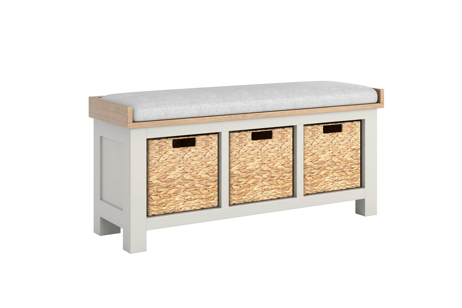 Doune Bench Seat Fabric Cushion with Storage