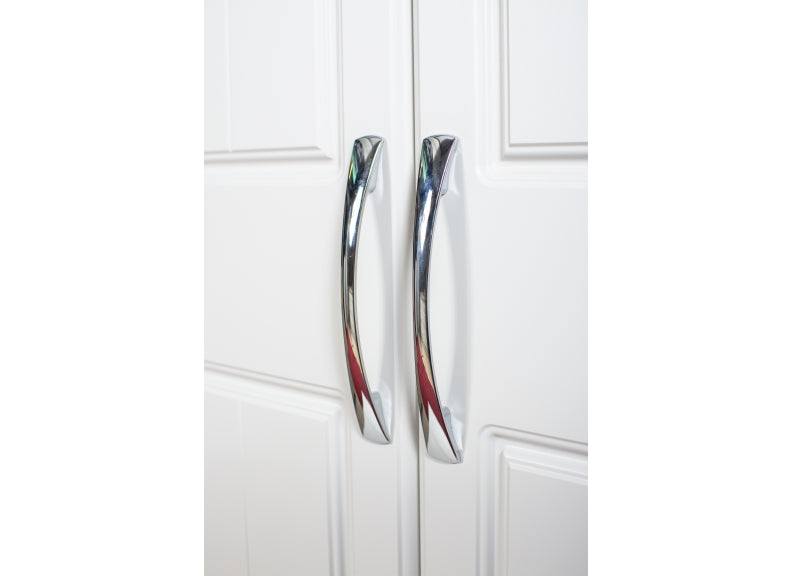 Tromso Dove Grey Two Door Wardrobe