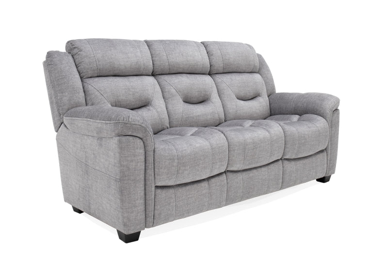 Dudley Grey Three Seat Sofa