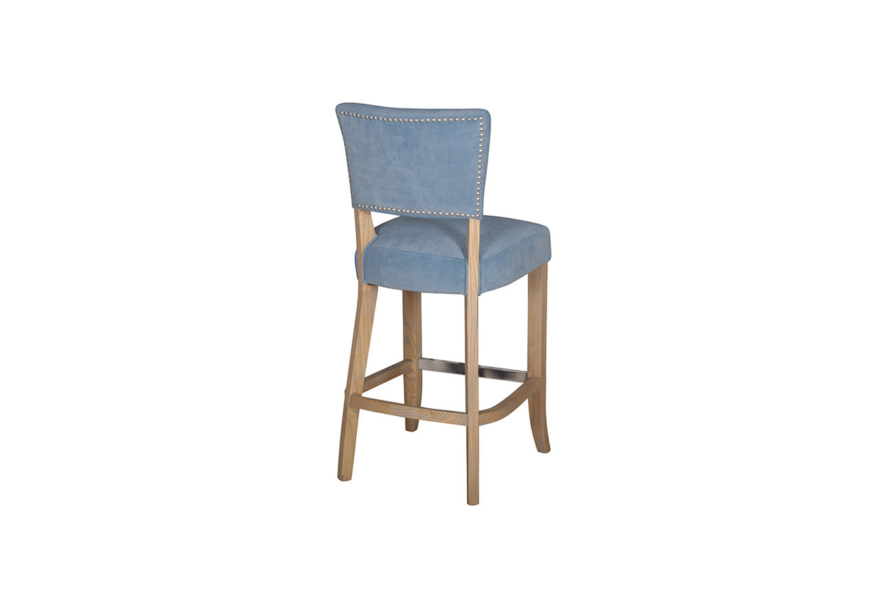 Duke Bar Stool - Blue