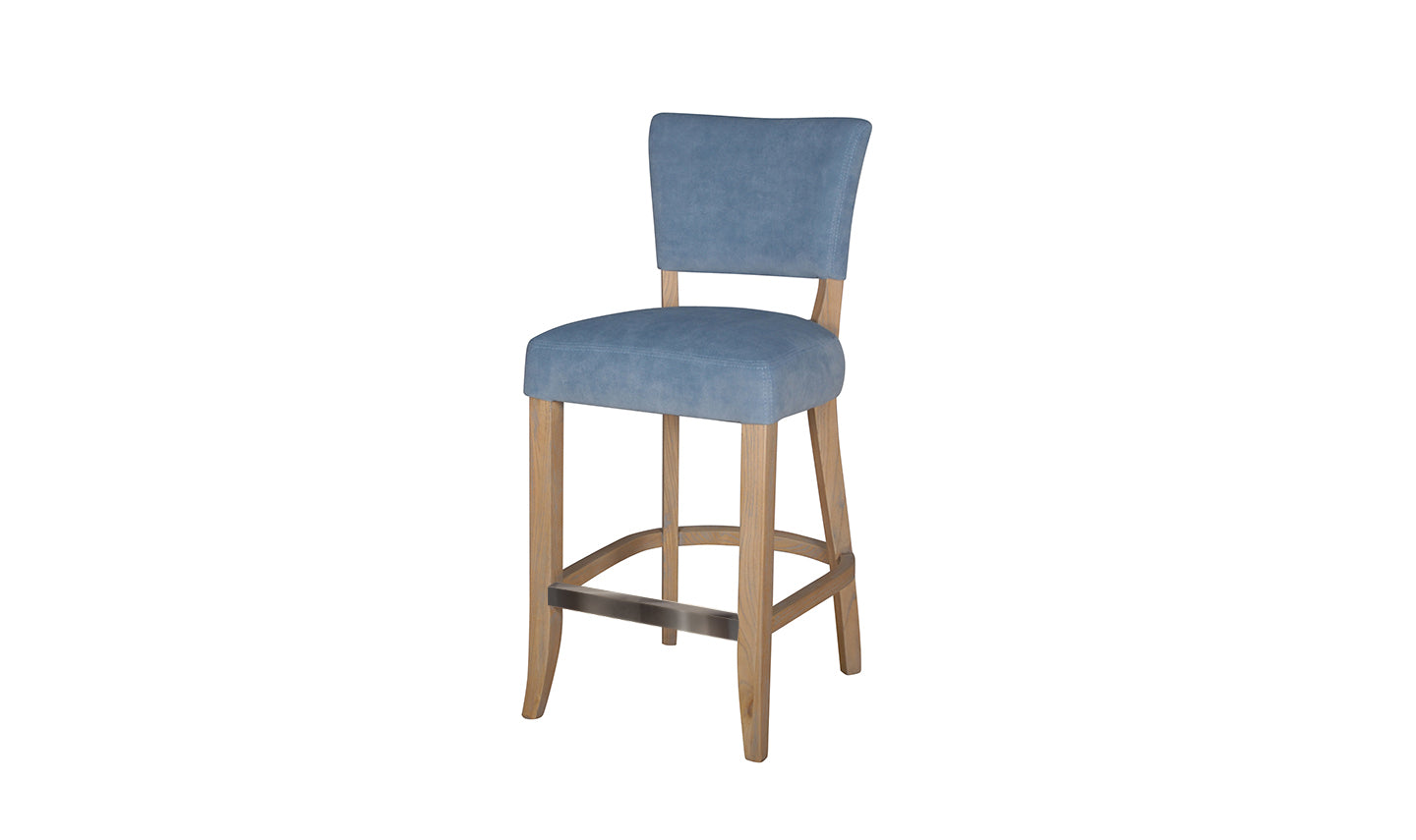 Duke Bar Stool - Blue