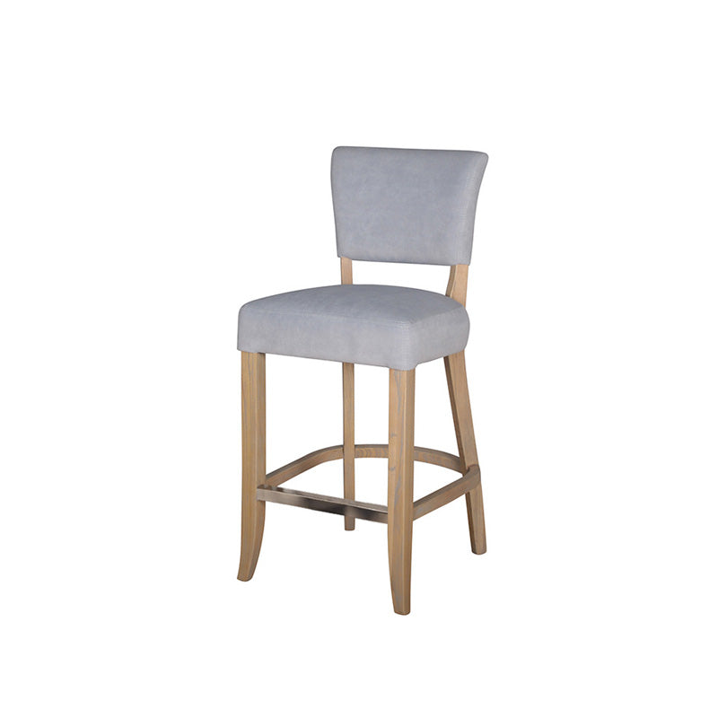 Duke Bar Stool - Light Grey