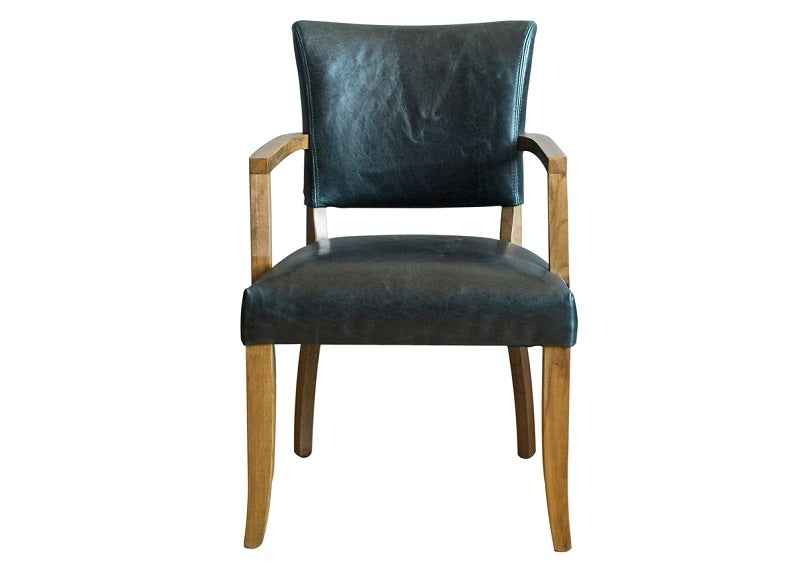 Duke Ink Blue Armchair
