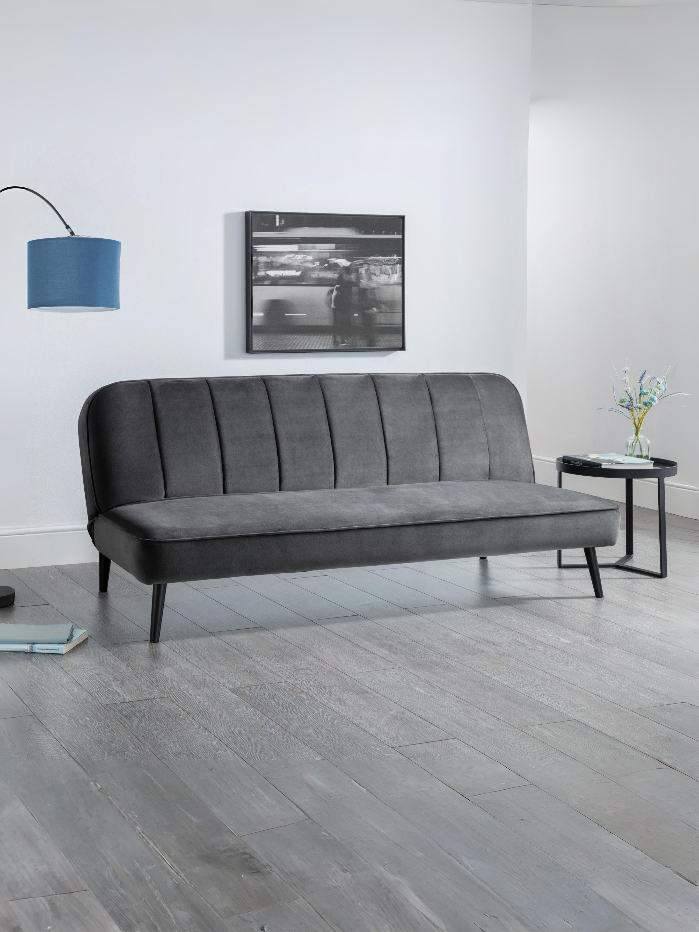 Miro Sofabed - Grey Velvet