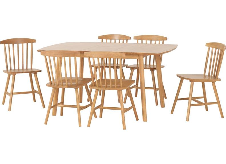 Emery Pine Extending Dining Set