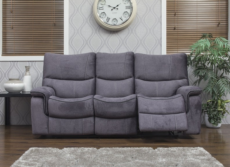 Emilio 3RR Grey Sofa