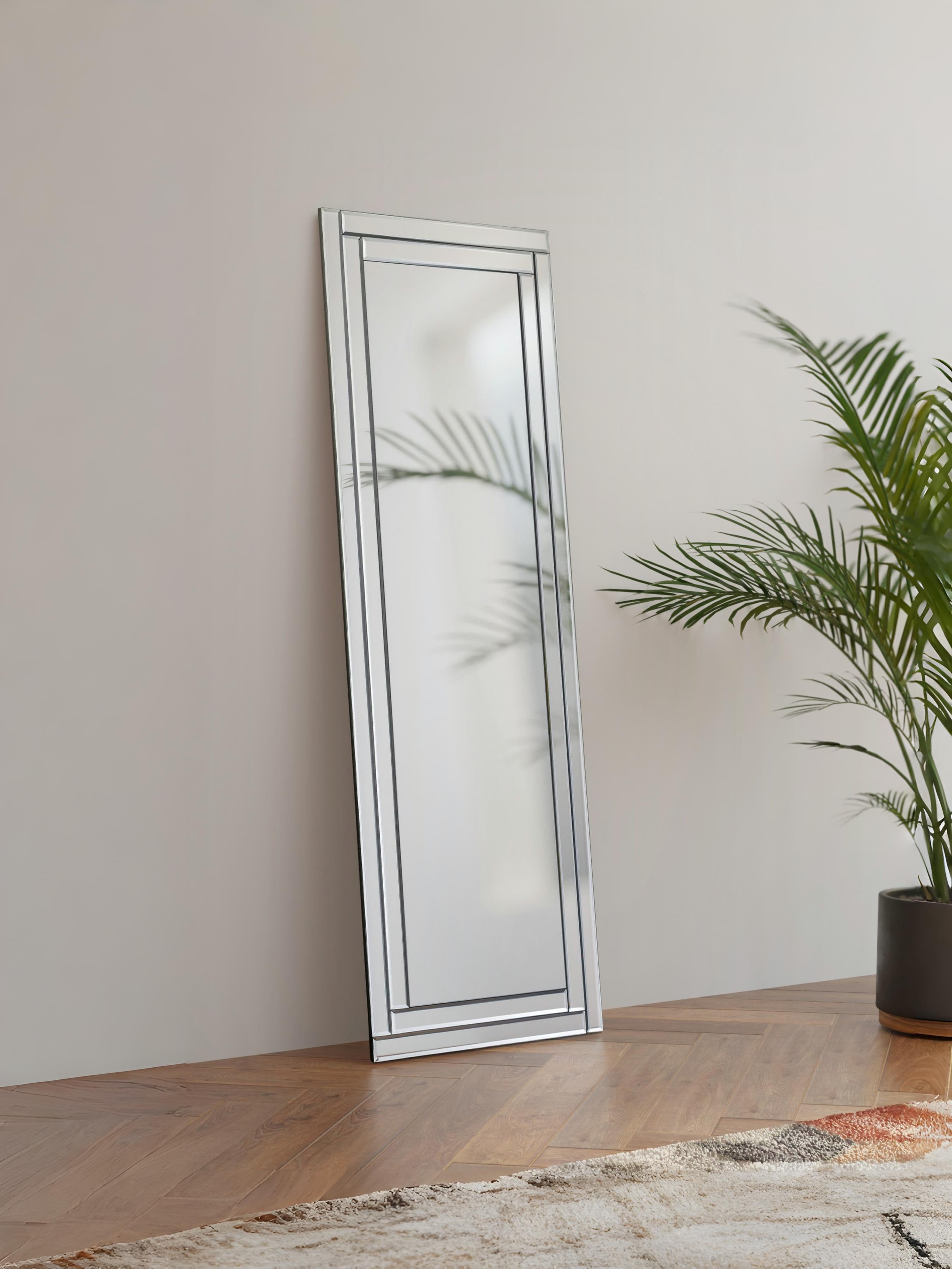 Deco Frameless Dress Mirror