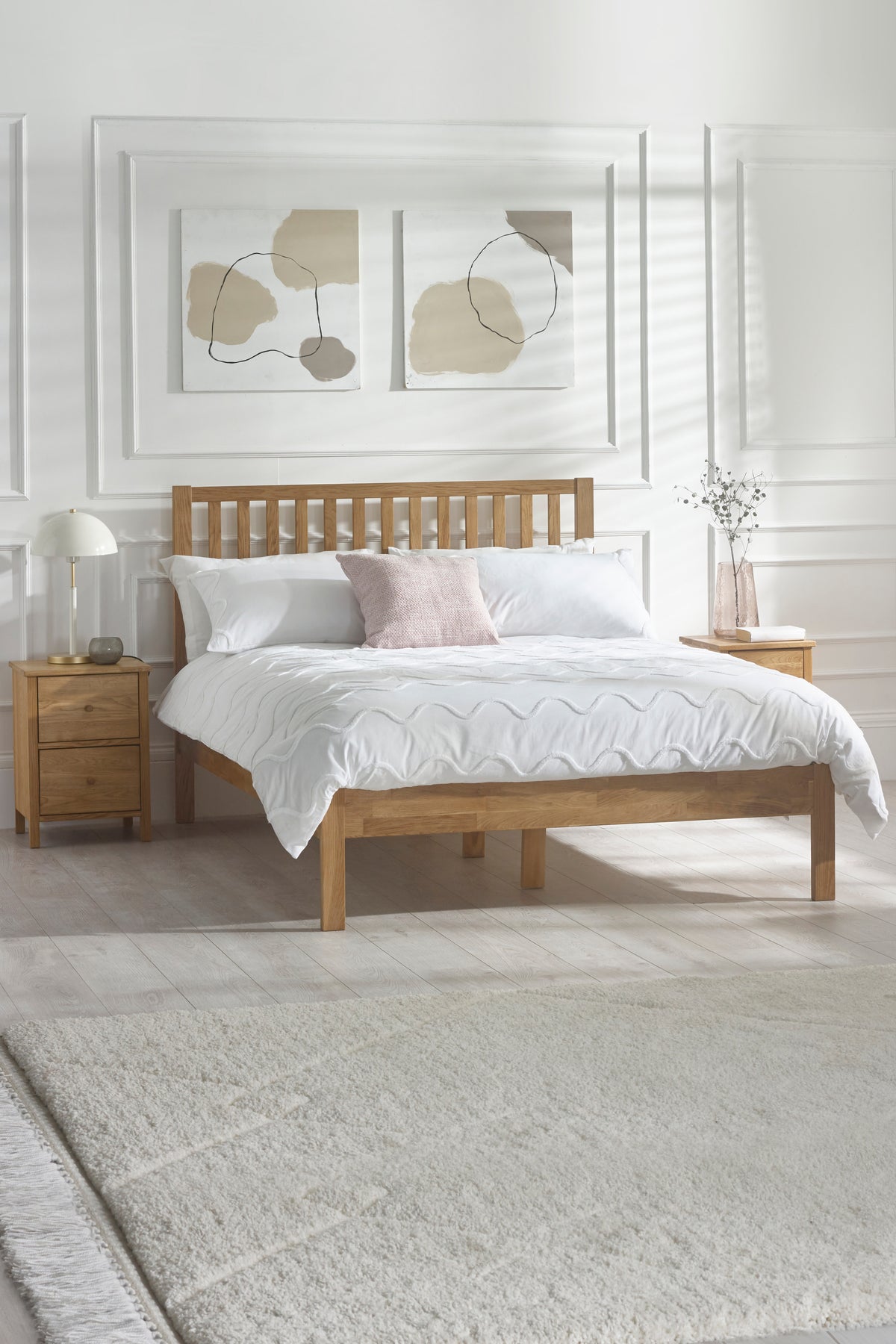 Coxmoor 135cm Bed - Oak (oos)