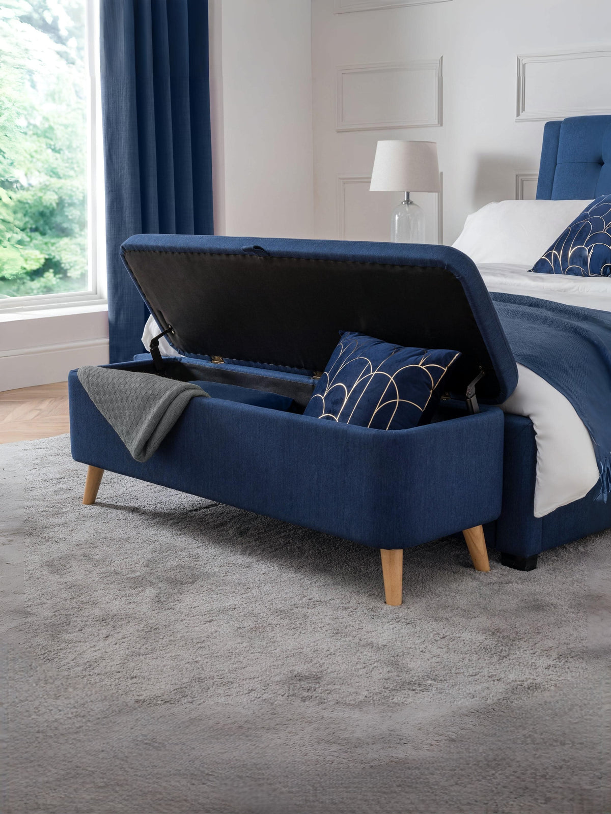Astrid Blanket Box - Blue (oos)