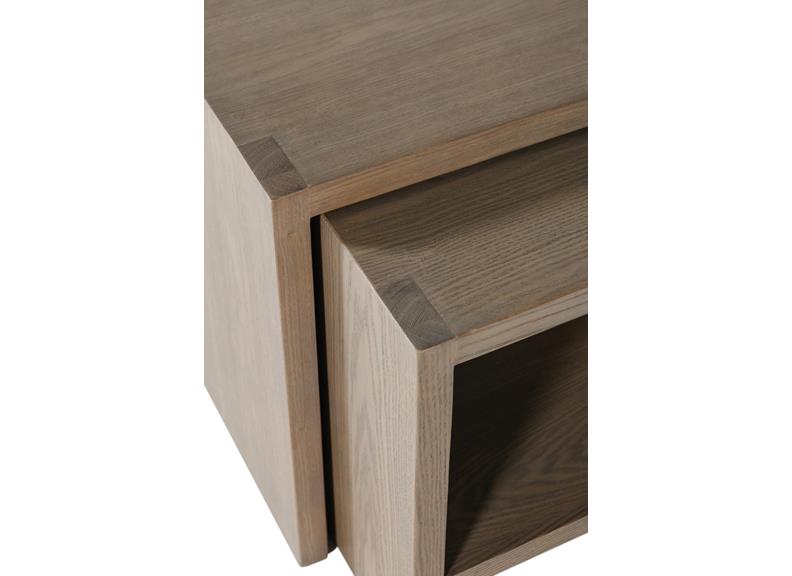 Falun Table Nest - Smoked Oak