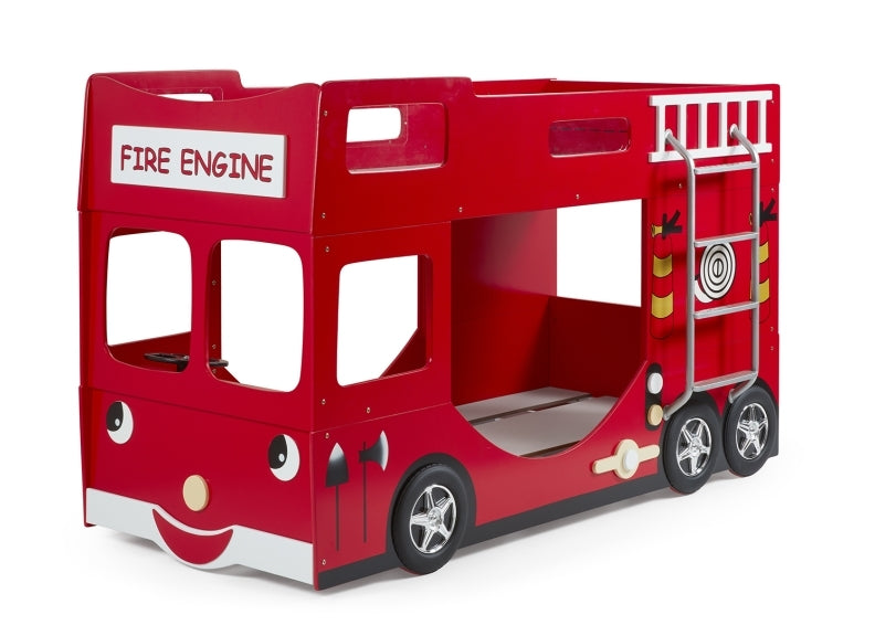 Fire Truck Bunk Bed 