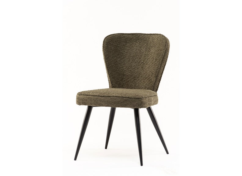 Flavia Boucle Fabric Dining Chairs
