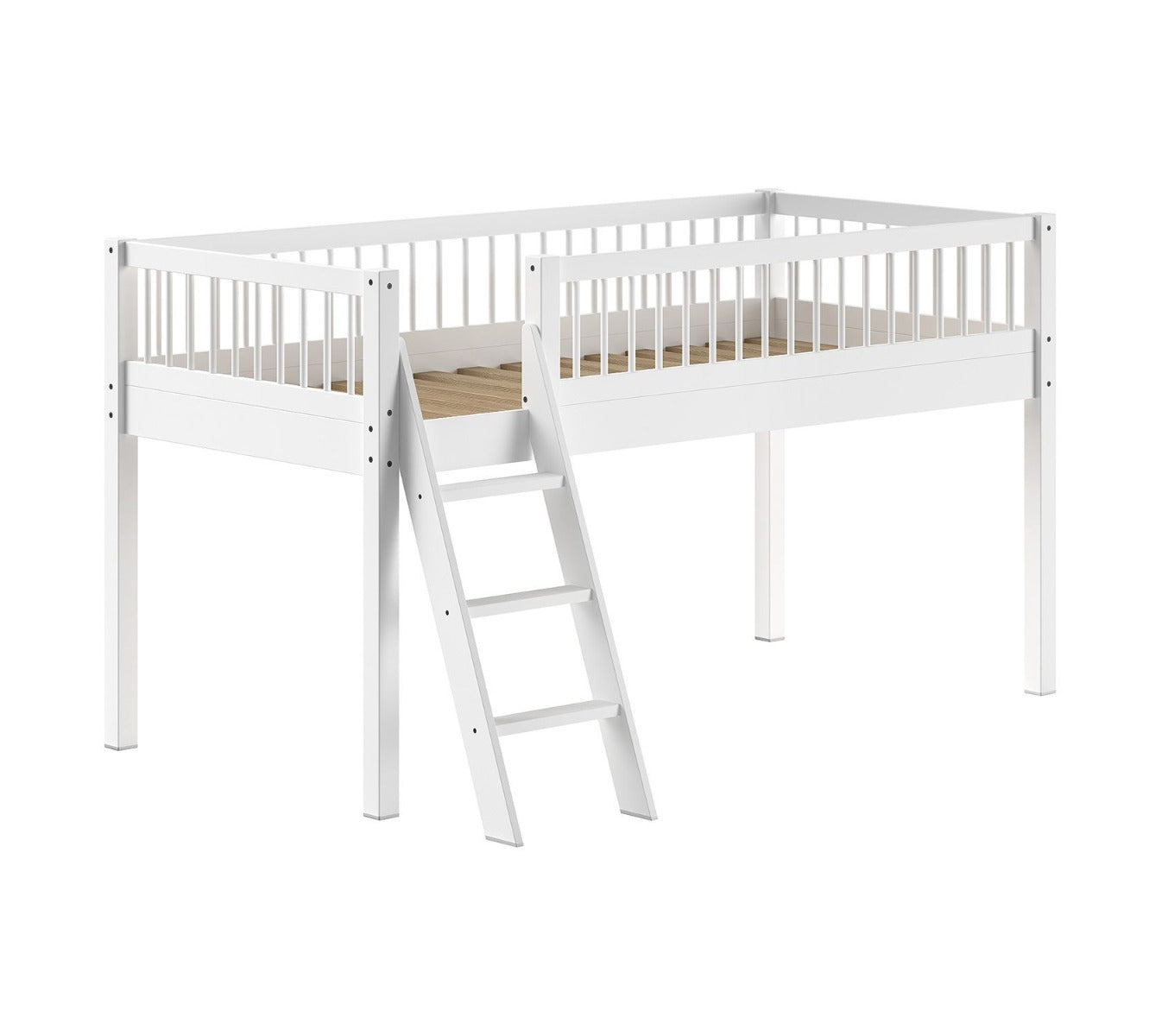 FORREST BEECH Loft Bed 90 x 200 cm