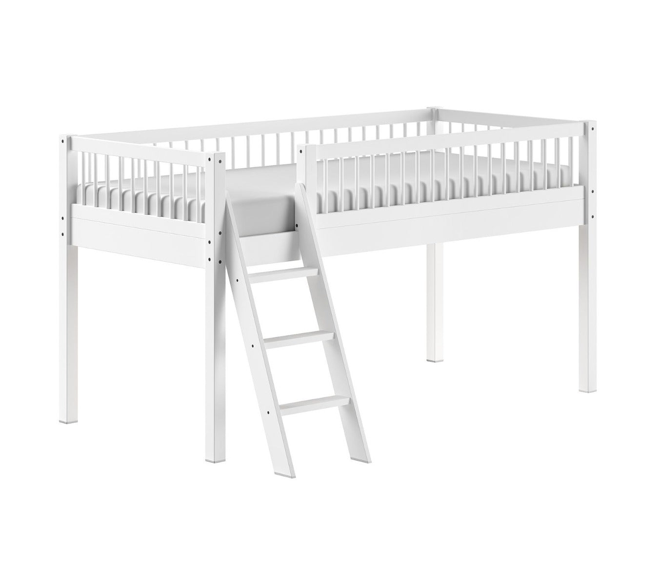 FORREST BEECH Loft Bed 90 x 200 cm