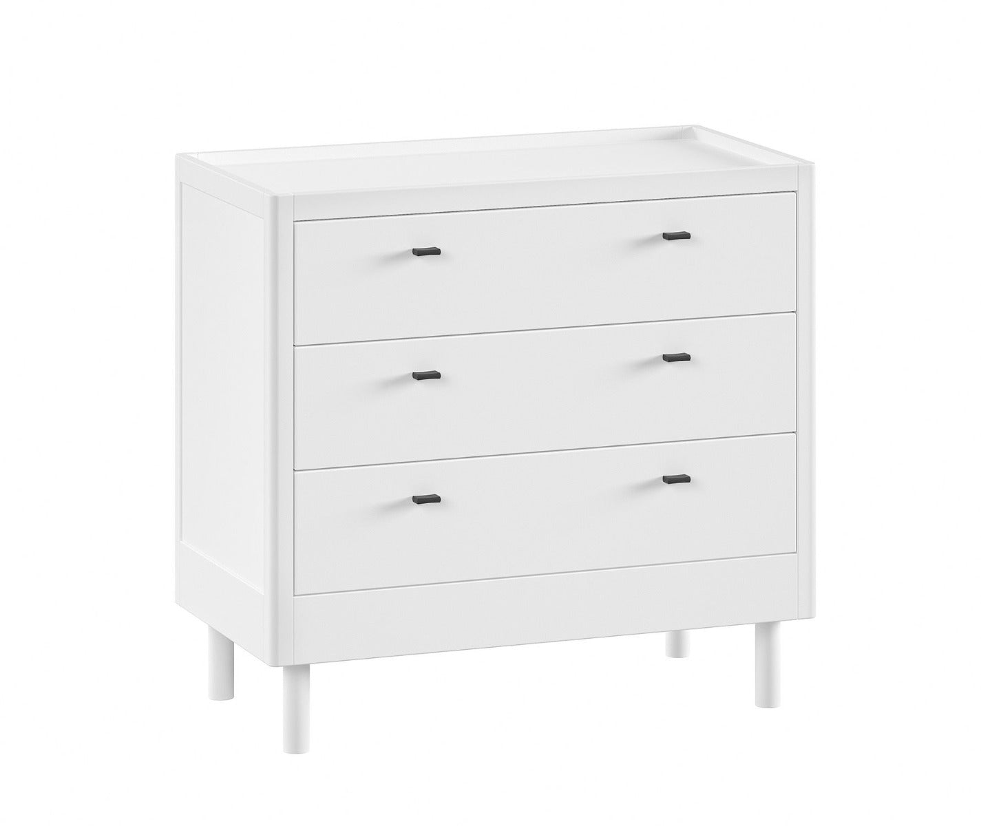 FORREST Chest of 3 Drawers in Beech White – Elegant Storage Solution | Free Nationwide Delivery by Homeline Furniture