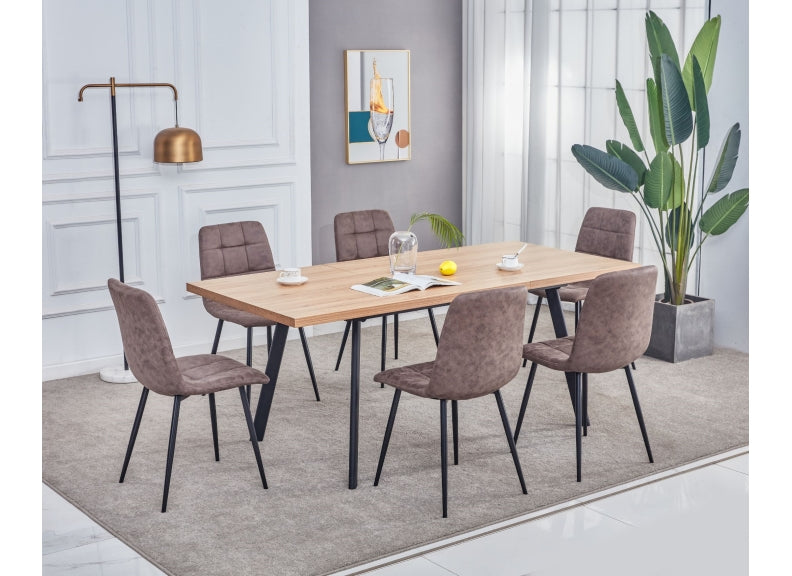 Fredrik Oak Dining Room