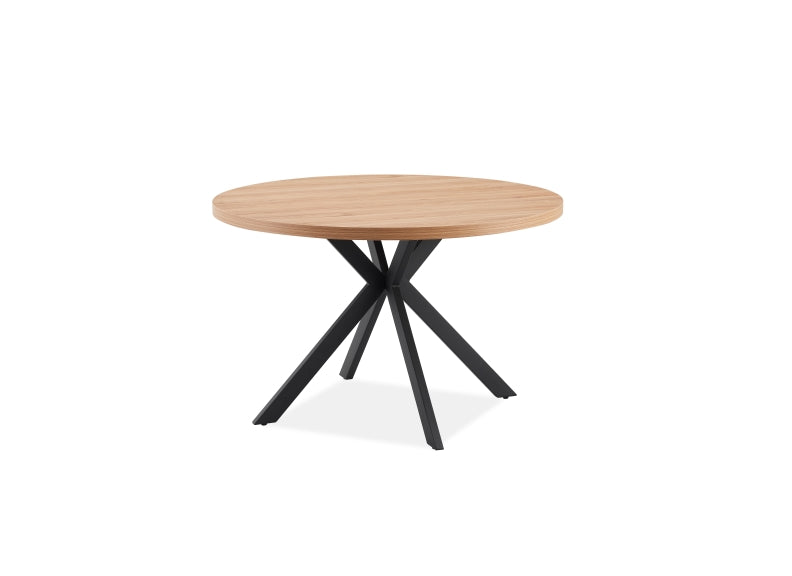 Fredrik Round Oak Dining Table