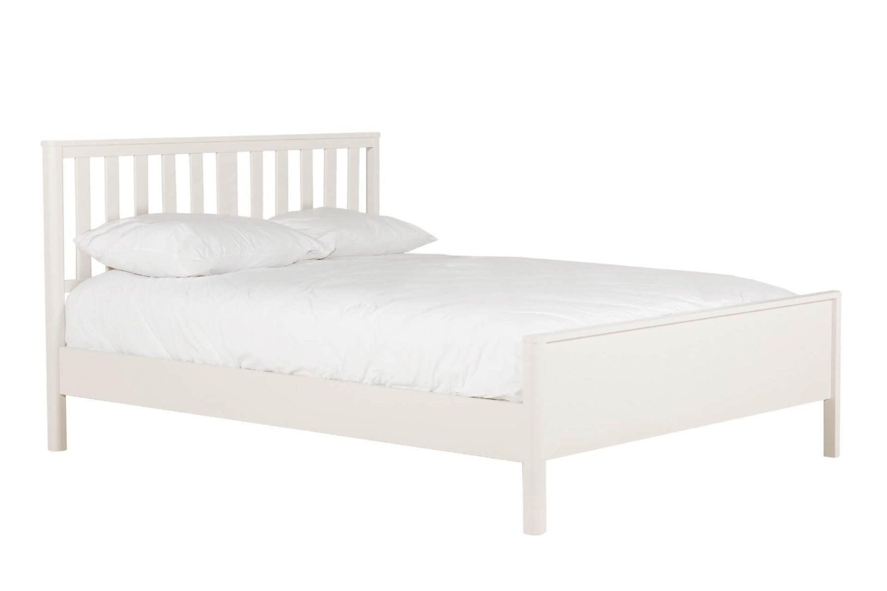 Freya 5' Bed-low footboard - Natural