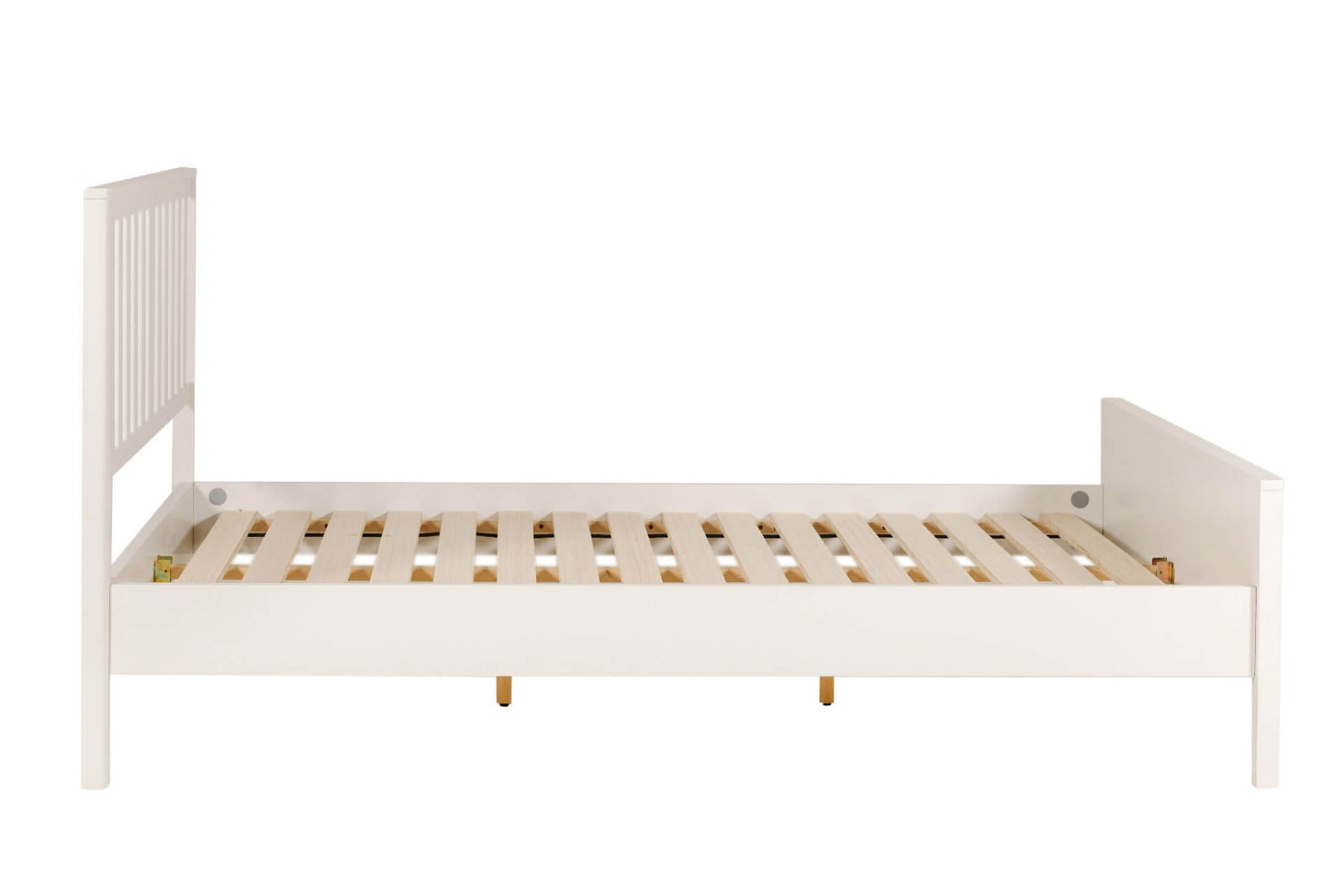 Freya 4'6 Bed-low footboard - Natural