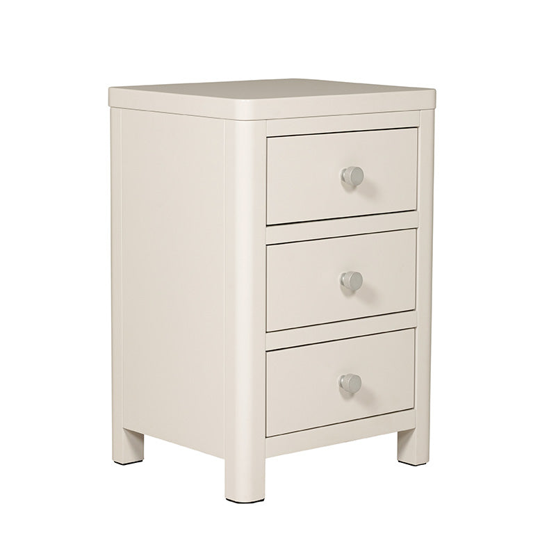 Freya Bedside Table 3 Drawer - Natural