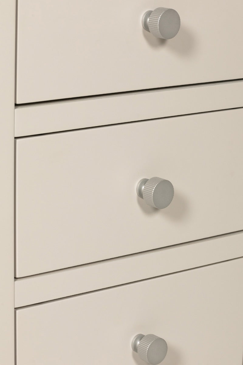 Freya Bedside Table 3 Drawer - Natural